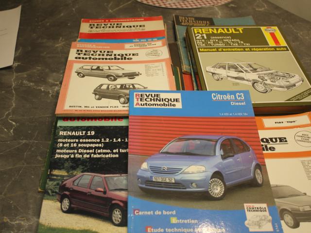 Revues techniques automobiles RTA anciennes – 15 € pièce